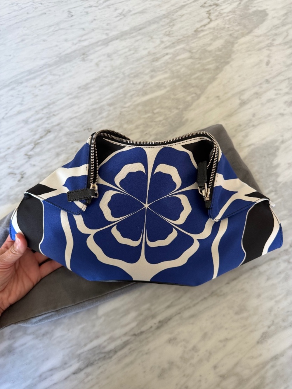 ALEXANDER MCQUEEN Silk Clutch